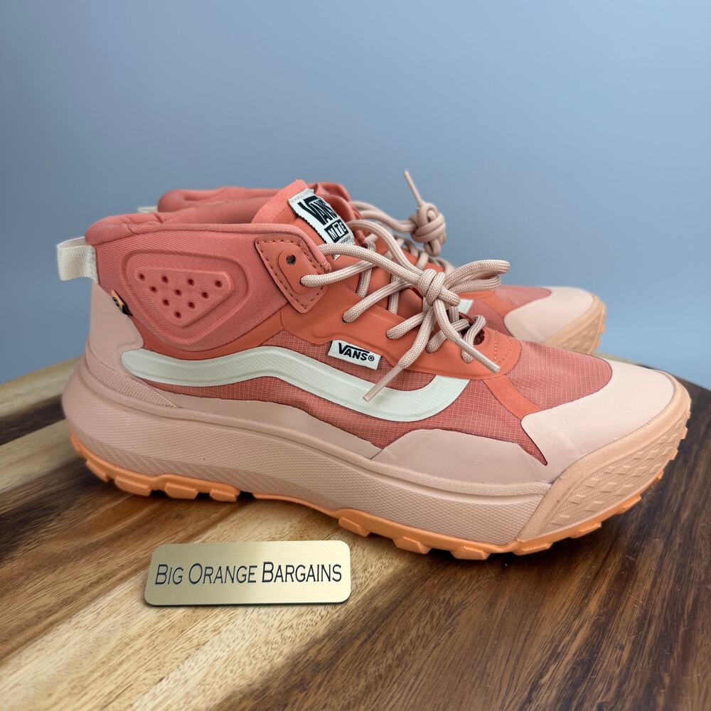 Vans MTE Crosspath Mid Shoe Terra Cotta Hiking Trail Shoes Men's 8.5 /Women's 10